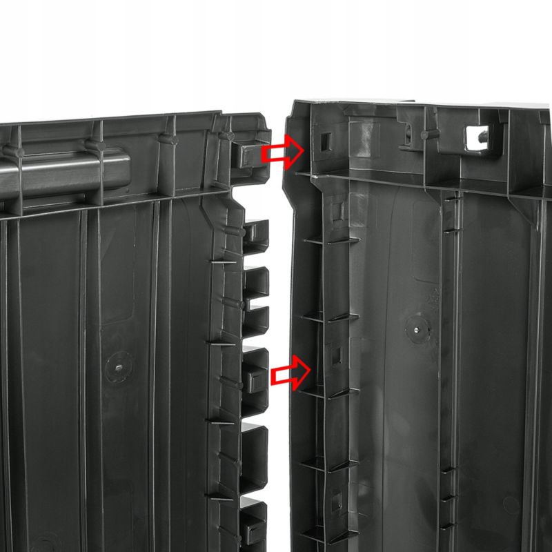 KADAX Weria havekasse til balkon og terrasse 310L antracit