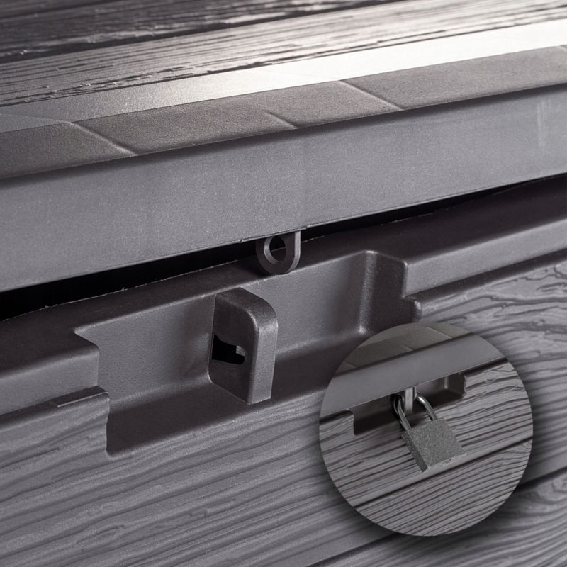 KADAX havekasse til balkon 140L brun