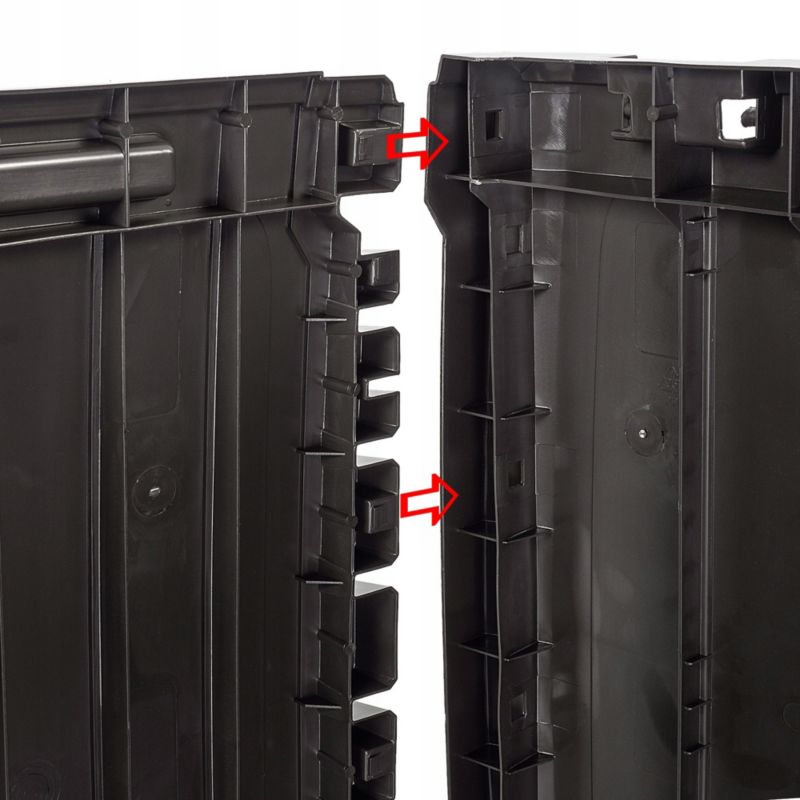 Kadax havekasse Taras Balkon 290L brun