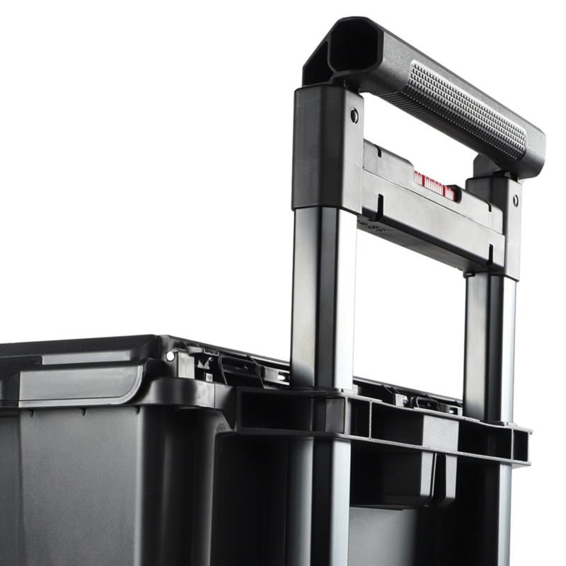 Keter Stack'N'Roll værktøjskasse på hjul med teleskophåndtag, 1 stk.