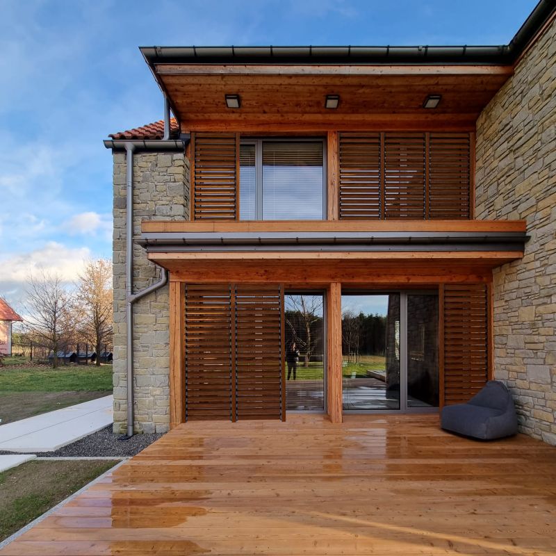 Gavlstolpe Floorpol 45 x 92 x 3000 mm