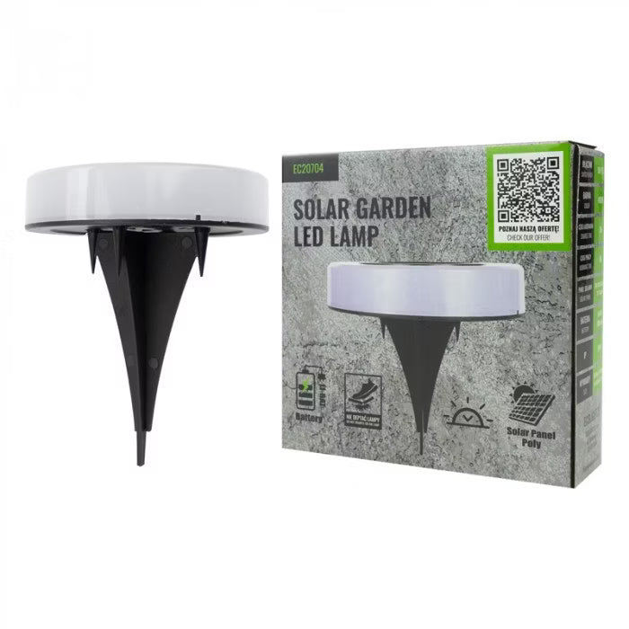Solarlampe Spyd LED 12,5x10,5 cm Sort IP44