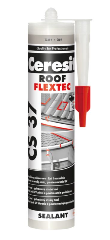 Specialiseret tagtætning Ceresit 280 ml grå