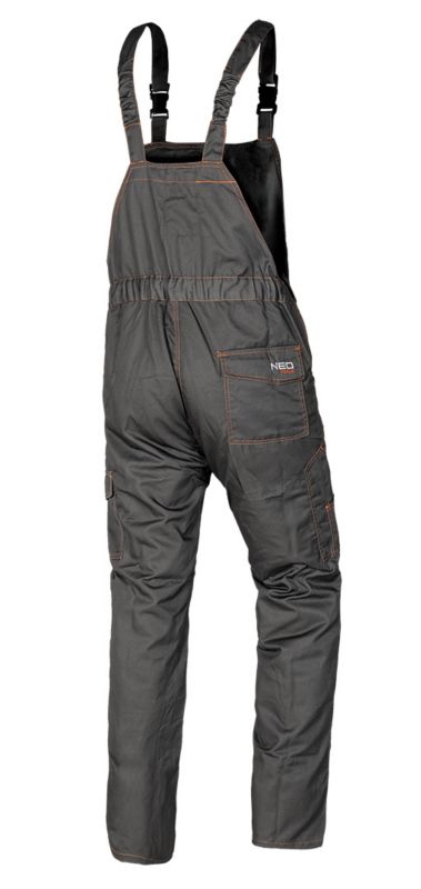 Unisex arbejdsbukser med seler NEO TOOLS XL med skumpuder til knæene, 1 stk.