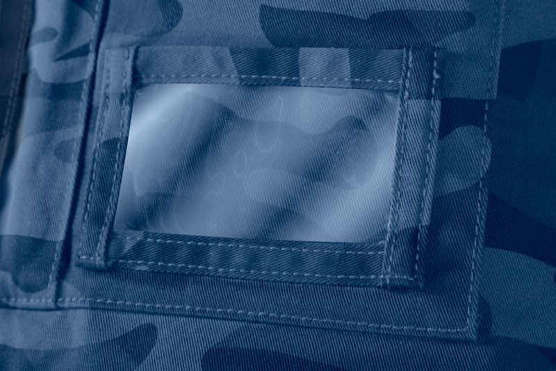 Unisex arbejdsbukser med seler NEO TOOLS XS CAMO Navy, 1 stk.