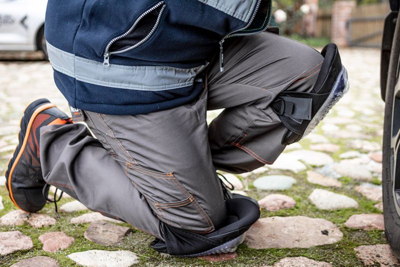 Unisex arbejdsbukser NEO TOOLS LD med skumindlæg til knæ - 1 stk.