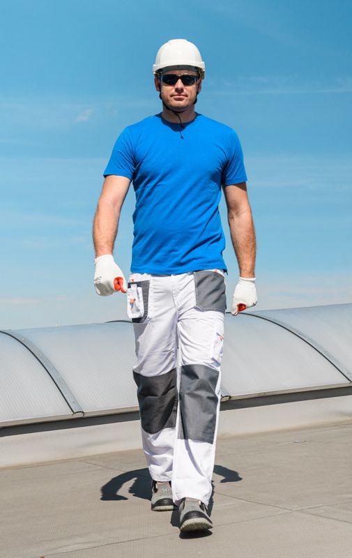 Unisex arbejdsbukser NEO TOOLS LD med forstærkninger, 1 stk.