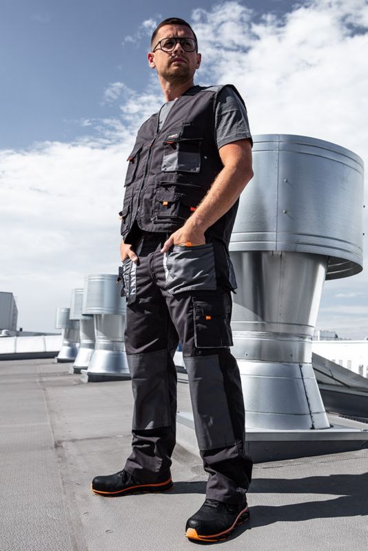 Unisex arbejdssbukser NEO TOOLS LD med forstærkninger, 1 stk.