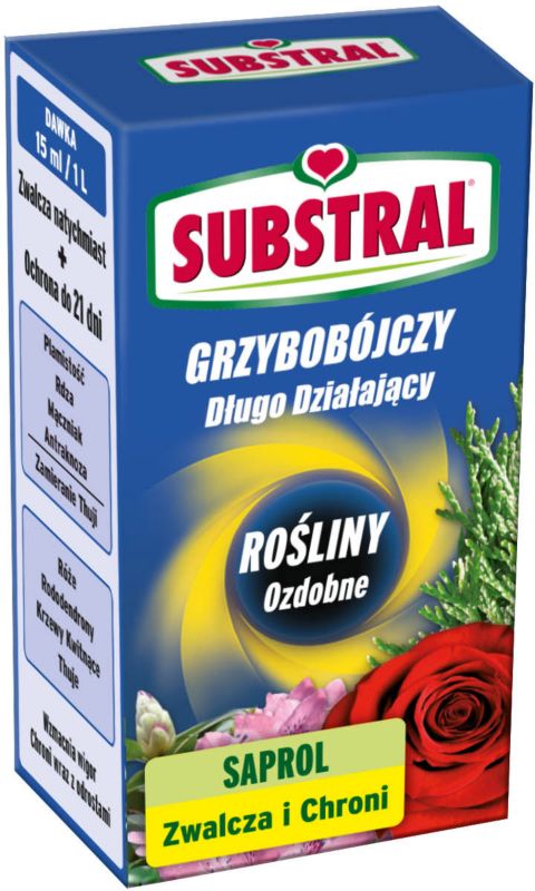 Svampemiddel Substral Saprol til blomster og prydplanter 25 ml