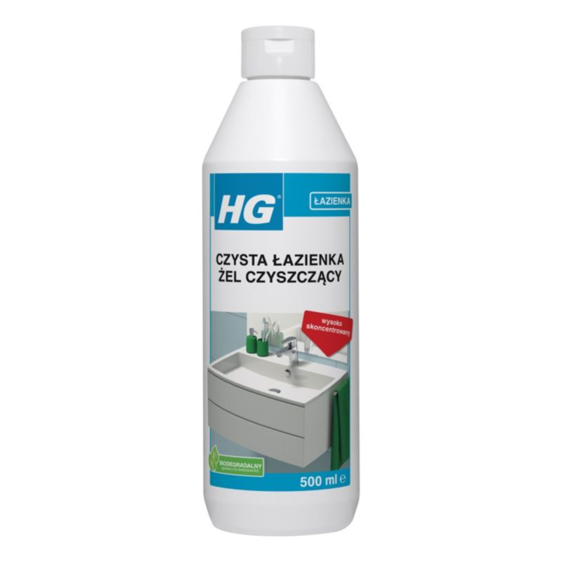 HG ren badeværelsesgel 0,5 l