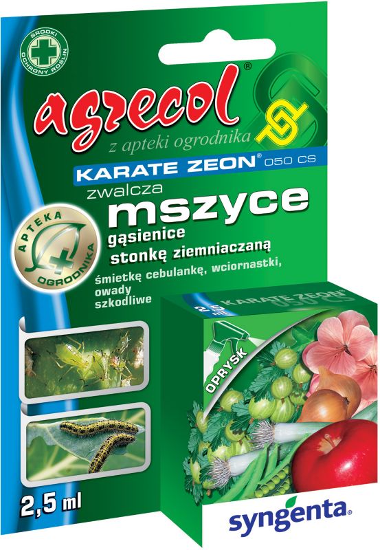 Plantebeskyttelsesmiddel Agrecol Karate Zeon 050 CS 2,5 ml