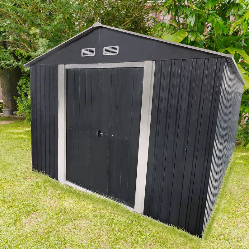 Stålredskabsskur 4iQ 367x300x214 cm 1 stk.