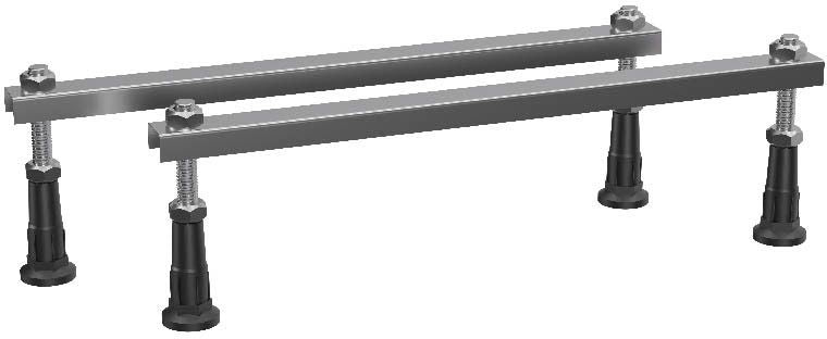 Forstærket stel til badekar