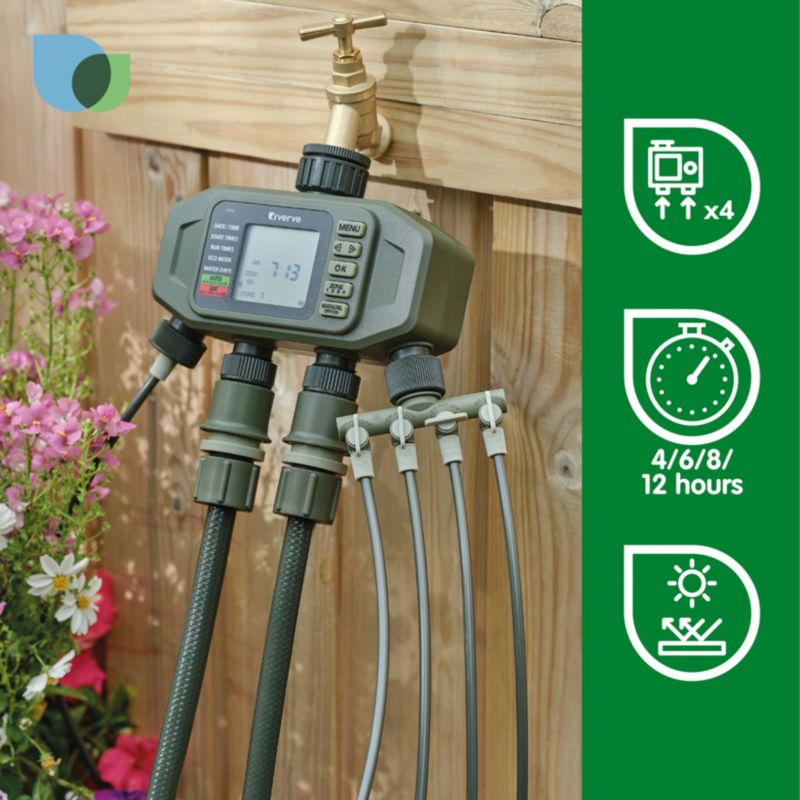 Verve vandingscontroller til 4 zoner