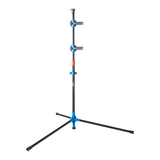 Trefod med to klemmer til værkstedslamper