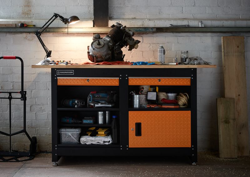 Magnusson værkstedsbord med skuffer