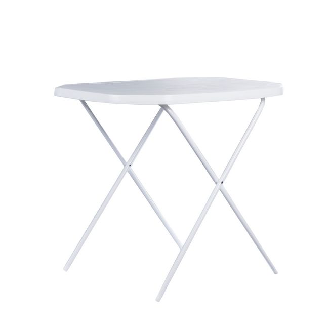 Patio hvidt campingbord