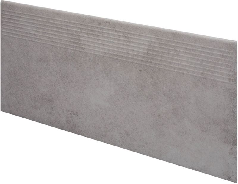 Klinkertrappeforkant GoodHome Tixxis 30 x 60 cm grå