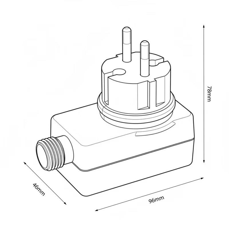 Strømforsyning Summer Time 36V Sort IP44