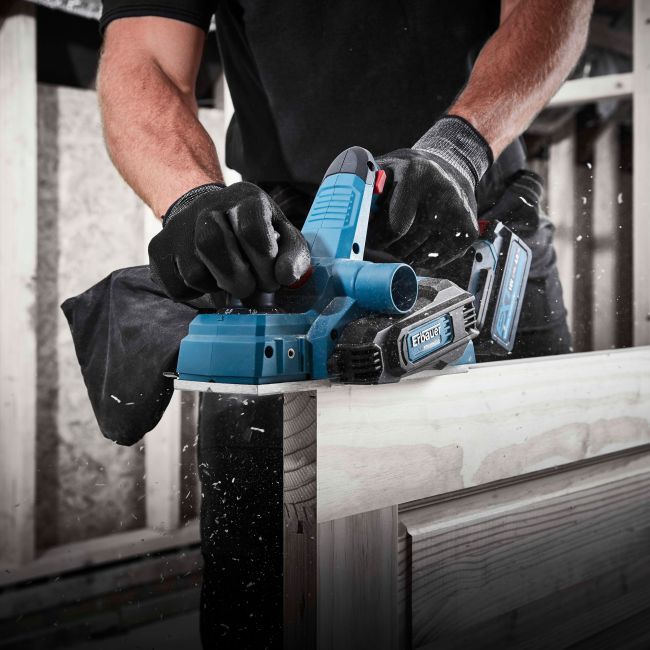 Erbauer 18 V høvl uden batteri