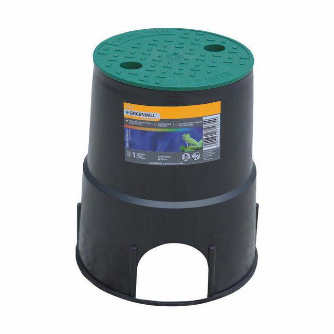 Greenmill rund ventilbrønd til underjordisk vanding