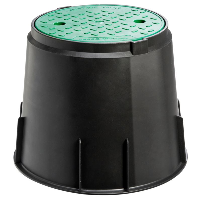 Rund brønd med 1 ventil