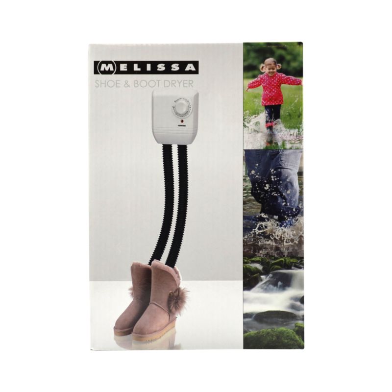 Melissa skotørrer med 2 slanger 250W hvid 1 stk.