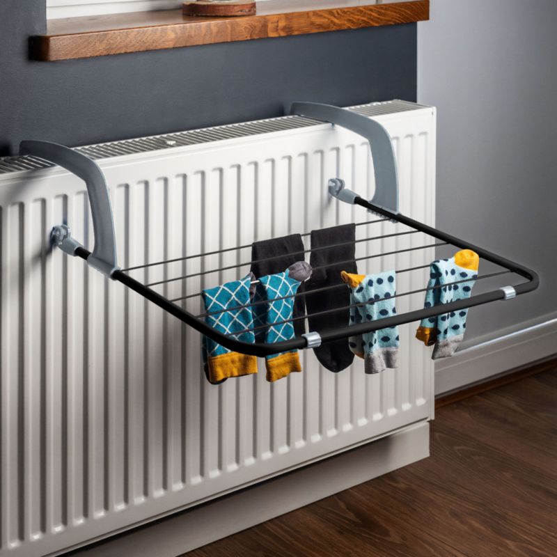 KADAX 3i1 fritstående tørrestativ til tøj – foldbart med hjul til balkon og hjem