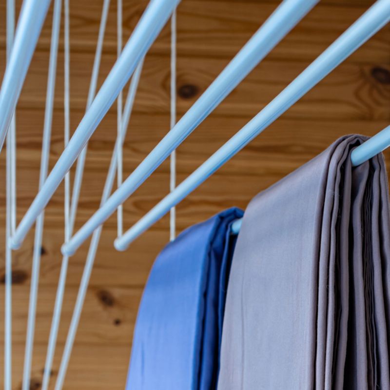 KADAX lofttørrestativ til tøj 5 stænger 140 cm robust og solid