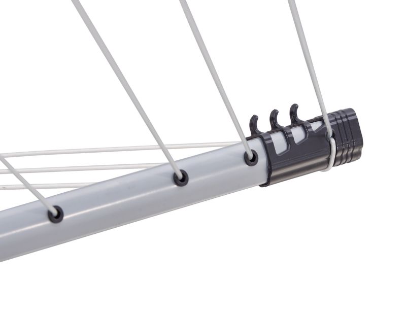 Suszarka ogrodowa Linolift 500 Aluminium Sølv/Sort 50 m
