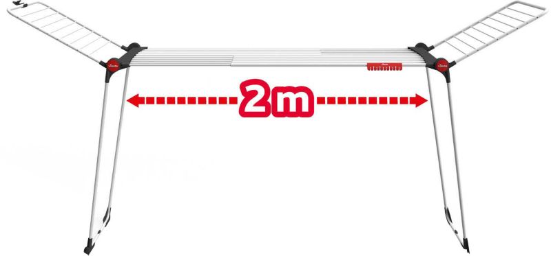 Vileda Infinity Flex teleskopisk fritstående tørrestativ