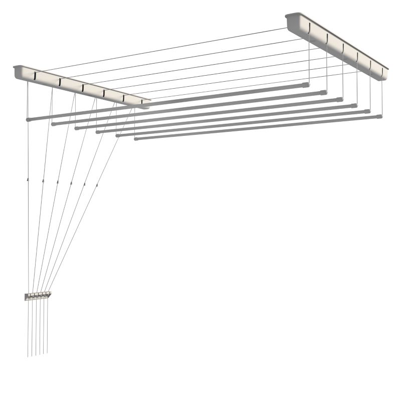 Lofttørrestativ med 6 stænger Sepio 52,3 x 120 cm