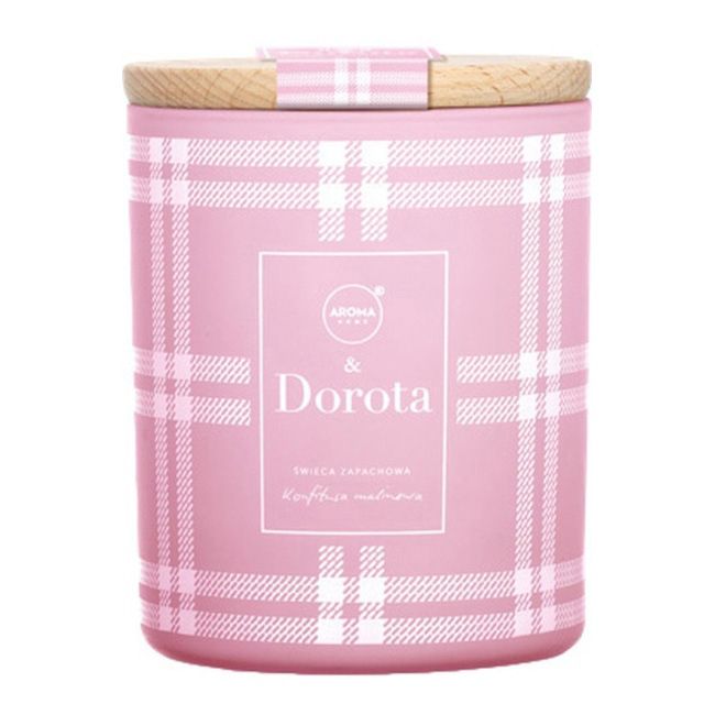 Aroma Home & Dorota duftlys med hindbærmarmelade 150 g
