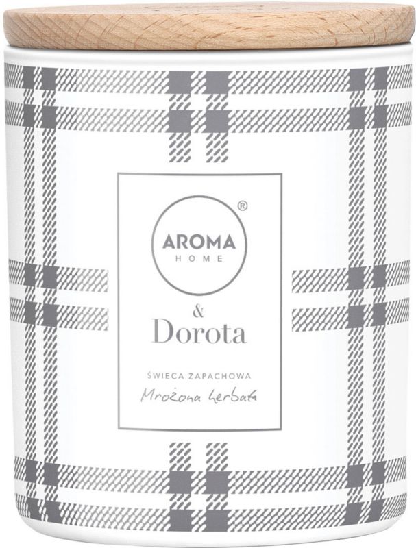 Aroma Home & Dorota duftlys med is-te 260 ml