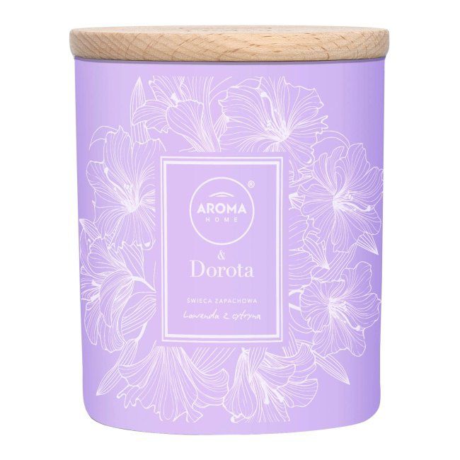 Duftlys Aroma Home & Dorota lavendel med citron 150 g