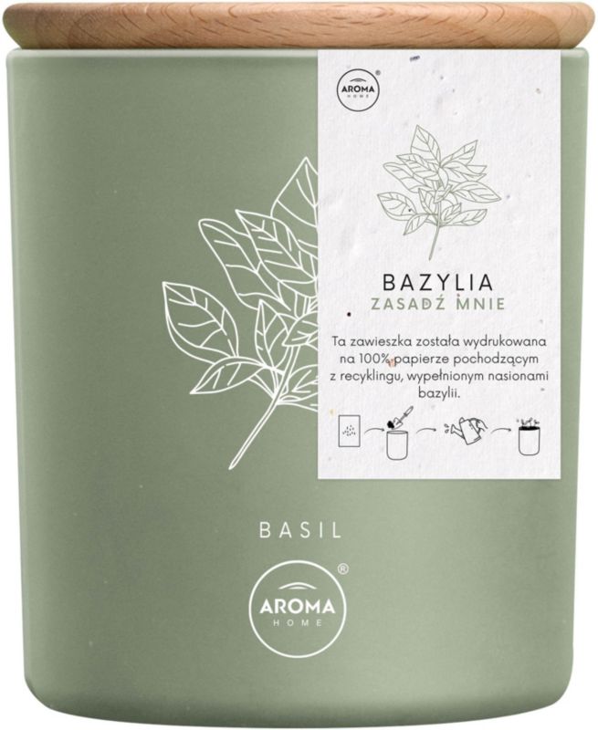 Duftlys Aroma Home Fresh Herbs basilikum 150 g
