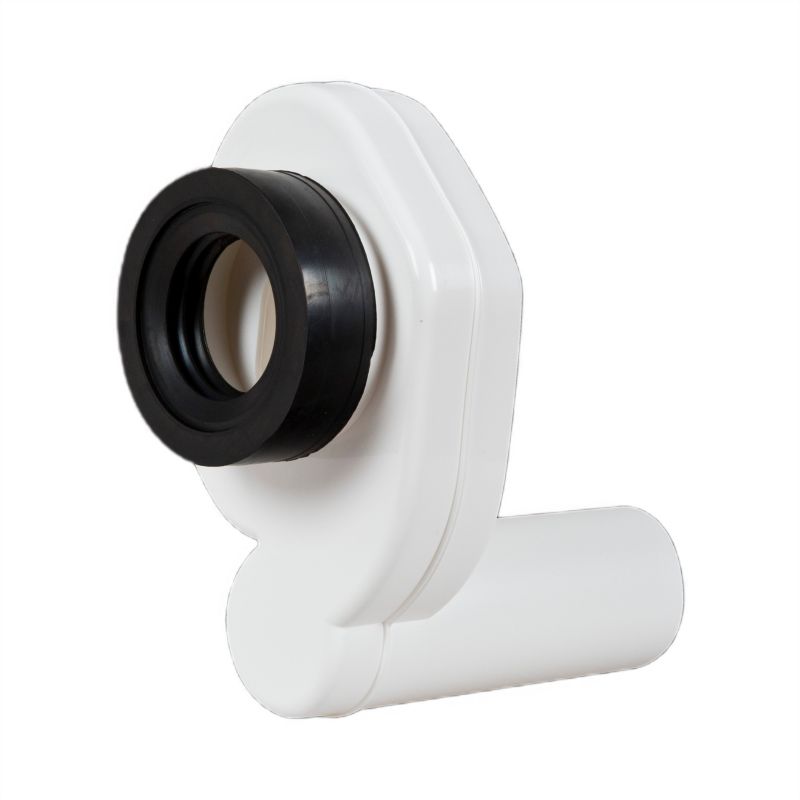 Indbygget vandlås til pissoir, vandret