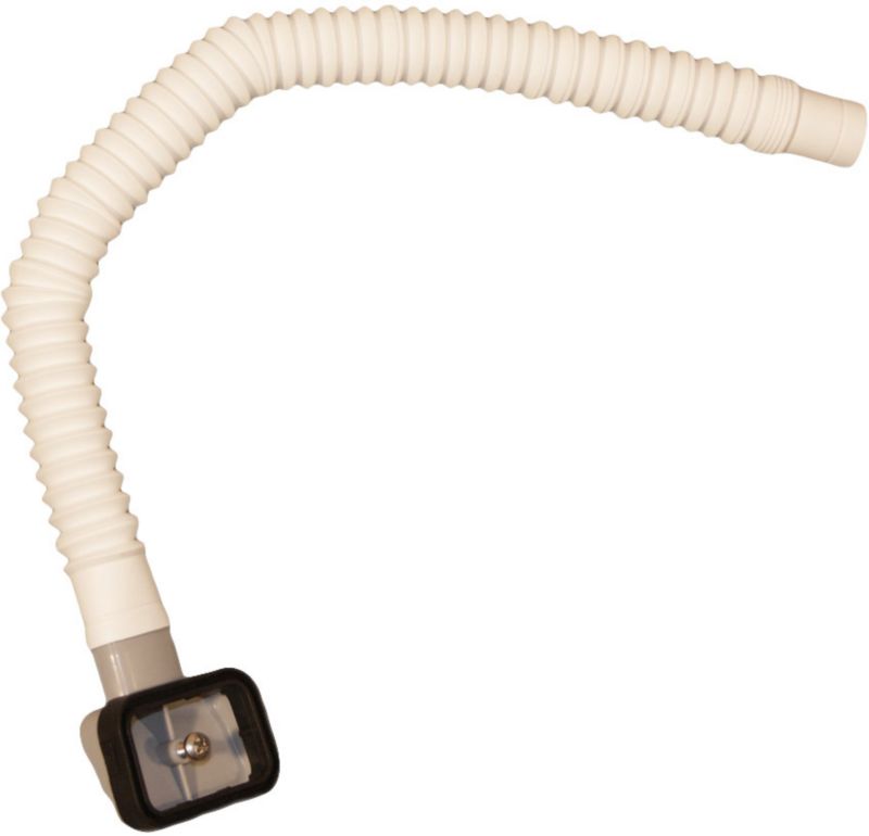 Universal sifon 1 1/4" x 32/40 mm hvid