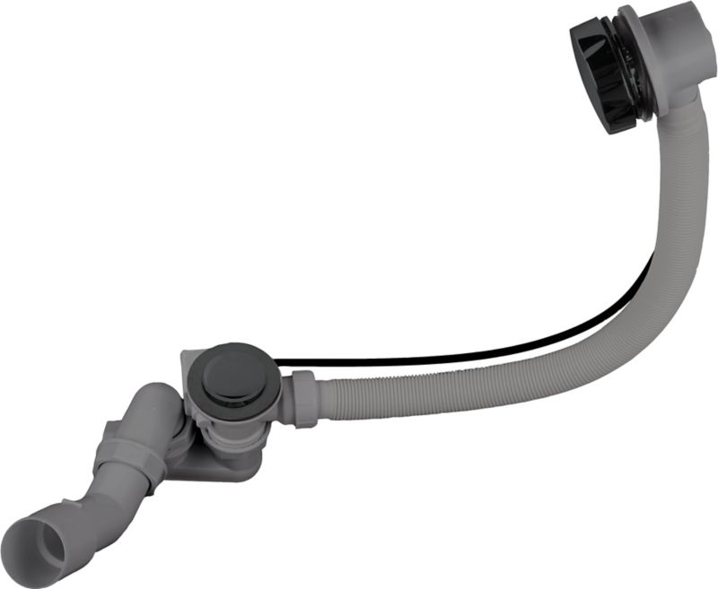 Automatisk sort badekarssifon