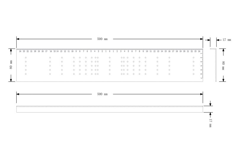Boremal til præcise huller GoodHome