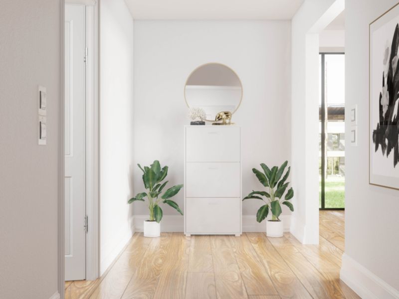 Skoskab Bws 600 med 3 skuffer