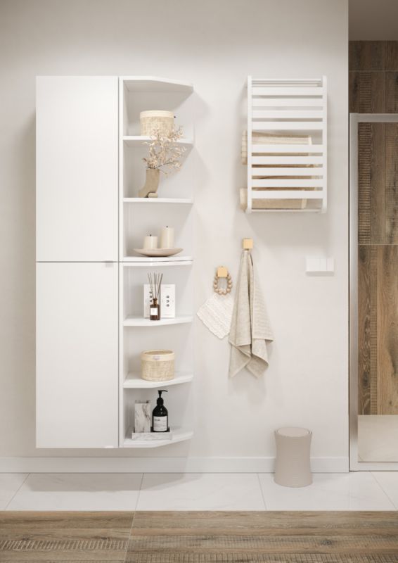 Væghængt skab GoodHome Imandra 40 x 90 x 36 cm hvid