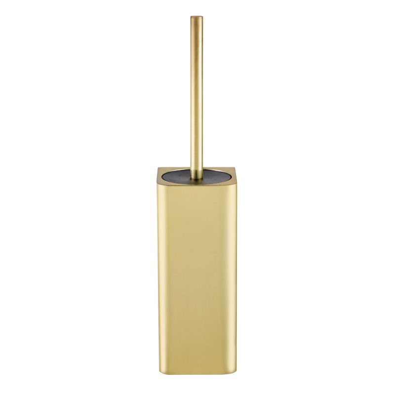Toiletbørste med Holder Guldbørstet Stål 100 mm 445 mm