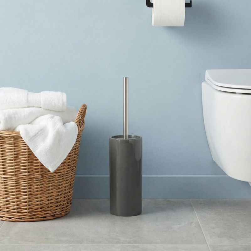 Toiletbørste Koros Antracit 45 cm Keramik