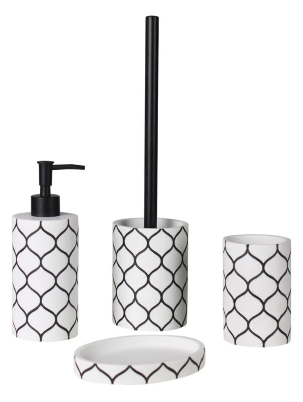 Splendid Net hvid WC-børste