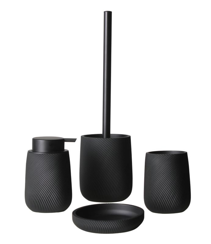 Splendid Ribs sort WC-børste