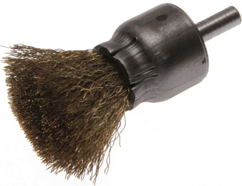 Børste med stift Most i syrefast tråd (KO) 6 mm, Ø 25 mm