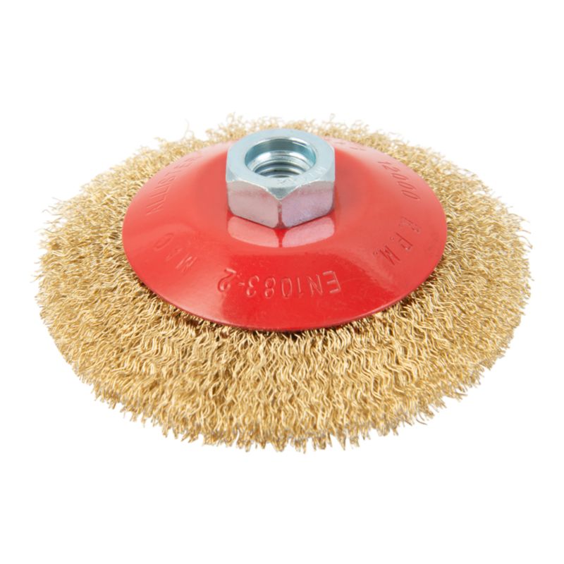 Mac Allister M14 115 mm stålskivebørste