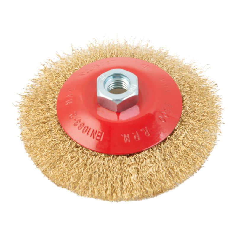 Mac Allister M14 125 mm stålskivebørste