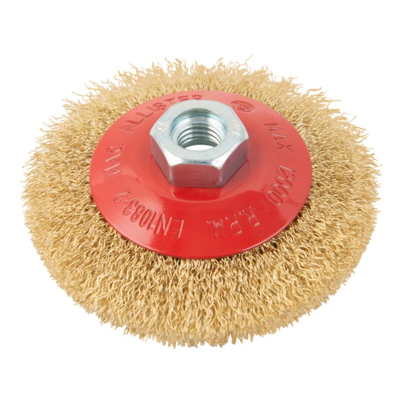 Mac Allister M14 stålskivebørste 100 mm